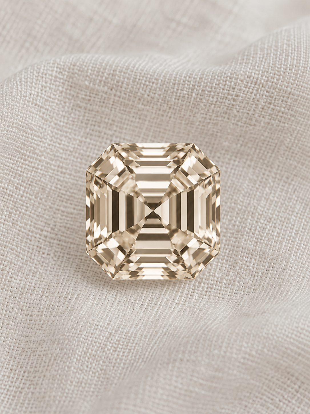 Asscher Light Champagne